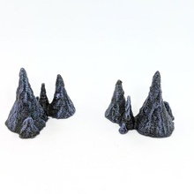 stalagmites sombre planche Jeux 3d print model - Mito3D