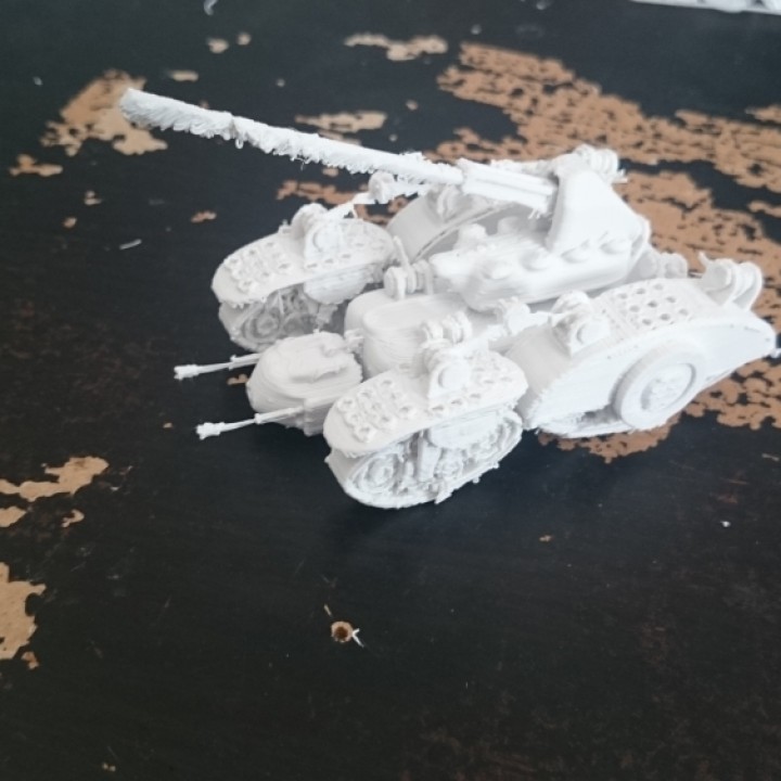 topçu tank masa üstü wargames rekabet pirate3d tasarım Yarışması 3D print model - Mito3D