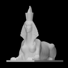 sphinx Mémorial analyse Saint Pétersbourg Michael chimiakine 3d print model - Mito3D