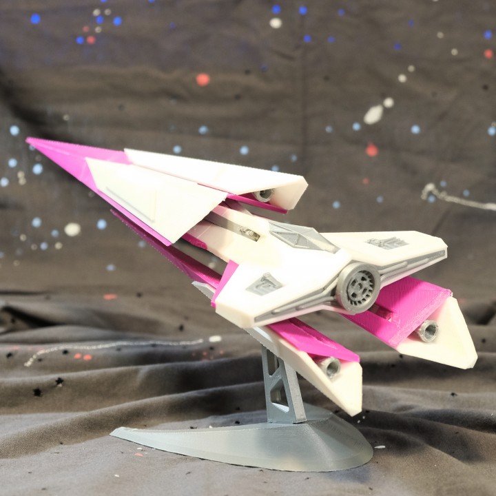 spaceship type-l education space shuttle spaceshuttle transform 3D print model - Mito3D