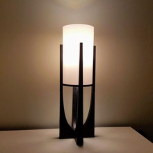 mid century table lamp light lighting midcentury modern 3d print model - Mito3D