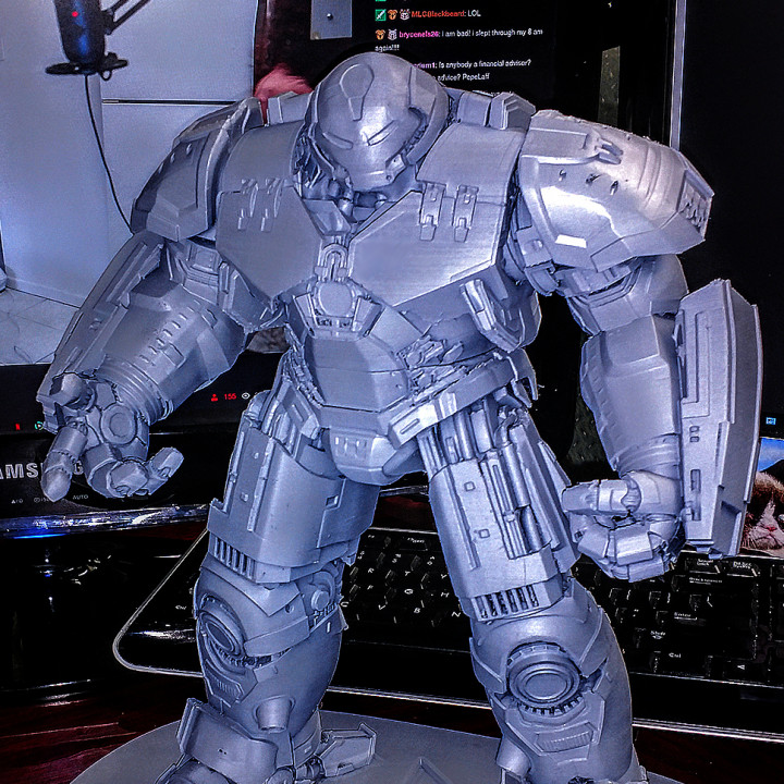 avengers hulkbuster marvel hulk ironman buster 3D print model - Mito3D