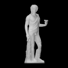 antinoo Bacco scansione figura romano scultura maschio dioniso 3d print model - Mito3D