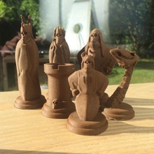 Sombrio xadrez jogos borda crânio fantástico 3d print model - Mito3D