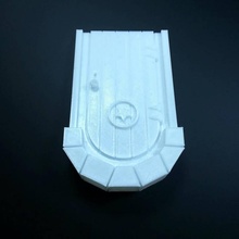 porte chiquita souris decoración imaginación niño 3d print model - Mito3D