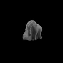 elefante museo guimet parís scan 3d print model - Mito3D