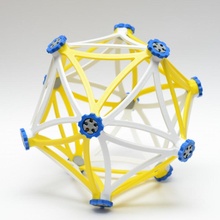 çerçeve topu Sanat sıra eğlence oyun Lamba matematik gölge oyuncak üçgen katı geometri taraflı dekor d20 icosahedron ev eşyaları platonik 3d print model - Mito3D