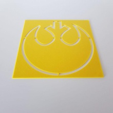 rebel alliance stencil starwars quilting spray paint cross stitching 3d print model - Mito3D