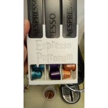 espresso patronum & garden coffe potter nespresso capsules herry 3d print model - Mito3D