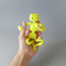gomeco - flexible doll toys & games elastic robot print 3d print model - Mito3D