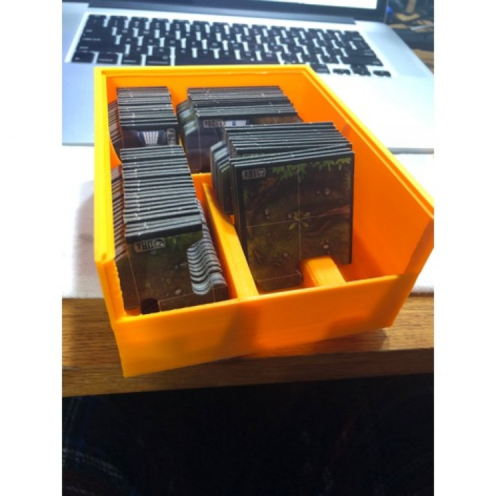 imperial asalto terreno loseta caja tapa tablero juegos juego organizador estrella guerra Galaxias guerras mesa 3D print model - Mito3D
