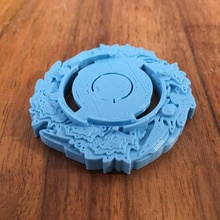 copy beyblade longinus burst capatible toys & games tinkercad 3d print model - Mito3D