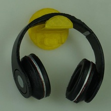 simplistic headphone wall mount gadgets & electronics competition-linus-tech-tips-headphone-design 3d print model - Mito3D