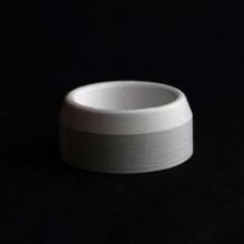 pet bowl & garden cat dog water competition-purement-anti-microbial-filament catbowl 3d print model - Mito3D