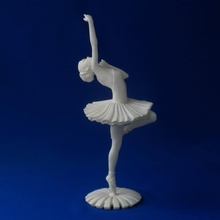 bailarina educación figurilla niña escultura personaje bailarín ballet 3d print model - Mito3D