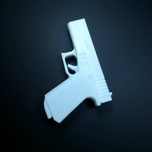 pistola adereços cosplay arma fogo 3d print model - Mito3D