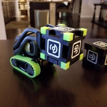 anki vettore manichino cubo scatola magnetico coperchio gadget elettronica robot alexa 3d print model - Mito3D