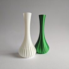poets vase flower holder container decoration pot rose water planter decor homewares spiralize bud 3d print model - Mito3D