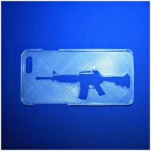 assault rifle iphone 6 case gadgets & electronics 3d print model - Mito3D