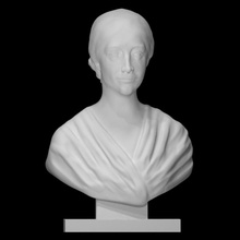 Marianne Nord analyse buste femelle Dame portrait sculpture artiste jardins voyageur botanique kew 3d print model - Mito3D