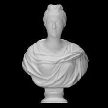 faustina escanear busto retrato mujer mármol emperatriz alabastro 3d print model - Mito3D