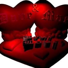 personalizadas personalizado namorados amar modelo valentim lembrete amoroso Valentim 3d print model - Mito3D