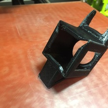 bat eared flexible gopro session mount 3d print model - Mito3D