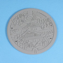 manhole project 001 osaka coaster art beer bottle cover cup drink beverage 3d print model - Mito3D