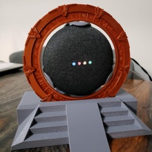 Yıldız Geçidi Görüntüle Google mini gadget'lar elektronik yabancı portal 3d print model - Mito3D