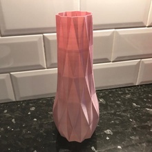 wide groove vase decorative flowers fun pot 3d print model - Mito3D