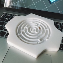 maze board selfcad game kids puzzle labyrinth intellectualgame 3d print model - Mito3D