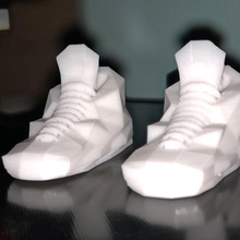 sneakers selfcad toys & games lowpoly decor 3d print model - Mito3D