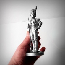 impérial garde napoléon éducation armée figurine modèle soldat 3d print model - Mito3D