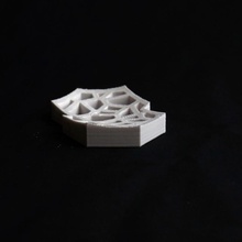 voronoi prato sabão jardim casa banho soapdish concorrência purement anti microbiana filamento 3d print model - Mito3D