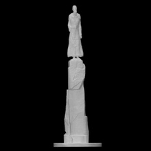 Statue vasilevskiy Insel Scan Bronze Heilige Felsen Stehen Petersburg 3d print model - Mito3D