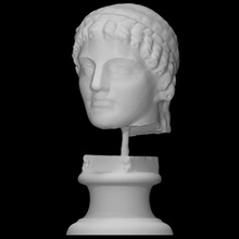 tête éphèbe analyse calcul Naples museo di archéologique nationale 3d print model - Mito3D