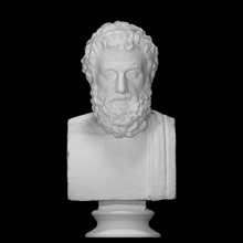 bust aeschines scan marble napoli museo di archeologico nazionale 3d print model - Mito3D