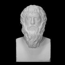 büst sandıklar taramak Yunan mermer orijinal kopya Napoli müze di arkeolojik Ulusal 3d print model - Mito3D