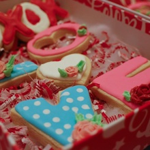 l'amour lt 3 biscuit coupeurs mignonne coupeur Valentin valentines fondant 3d print model - Mito3D