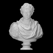 ottava auguste museo louvre lens scansione 3d print model - Mito3D