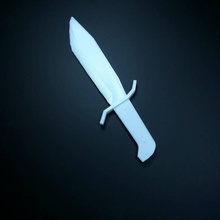 knife props & cosplay hunting 3d print model - Mito3D