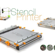 stencil printer education soldering pcb stencilprinter 3d print model - Mito3D