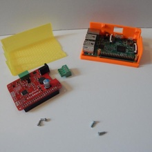 omzlo pimaster case raspberry pi 2 3 model boards arduino raspberrypi enclosure iot nocan 3d print model - Mito3D