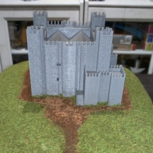 Dover Schloss großartig mittelalterlich 3d print model - Mito3D