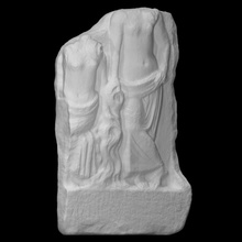 figurative relief scan museo maffeiano lapidario 3d print model - Mito3D
