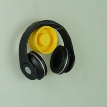 wall mounted headphone mount v10 gadgets & electronics competition-linus-tech-tips-headphone-design 3d print model - Mito3D