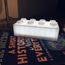 lego light lamp nightlight legomovie 3d print model - Mito3D