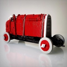 steampunk coche turismo juguetes juegos vehiculo hipo 3d print model - Mito3D