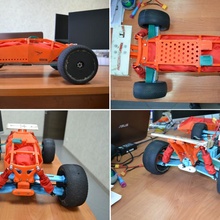 1 8 rc 4wd truggy rt3802 neutron race car remote control rc4wd scale 3d print model - Mito3D