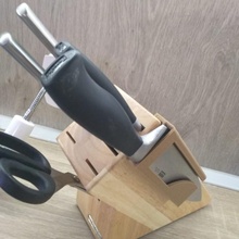 knifecase holder case kitchen knife block knifeblock messer 3d print model - Mito3D